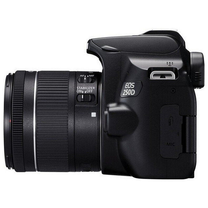Цифровая зеркальная фотокамера Canon EOS 250D kit 18-55 IS STM Black