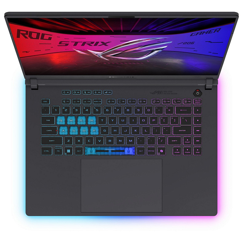 Ноутбук ASUS ROG Strix G16 G615JHR-RV075 16" WUXGA IPS, Intel I7-14650HX, 16GB, F512GB, NVD5050-8