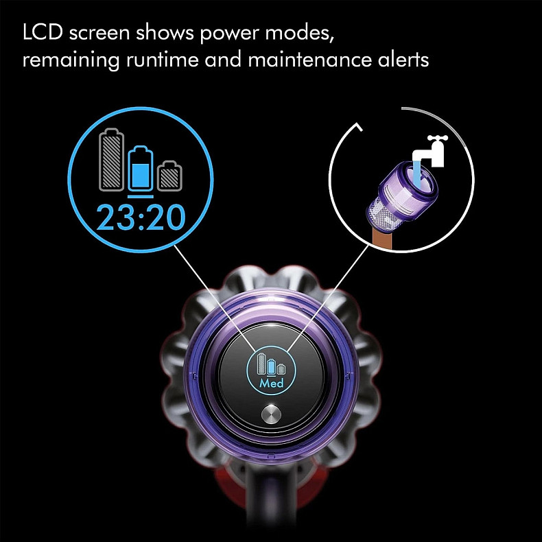 Пилосос бездротовий Dyson SV28 V11 EU SNk/Ir/Bu (446976-01)