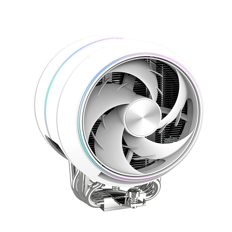 Кулер Zalman ZET5, ARGB LGA 1851, 1700, 1200, 115x, AM5, AM4, 4pin PWM, 3pin+5VARGB white