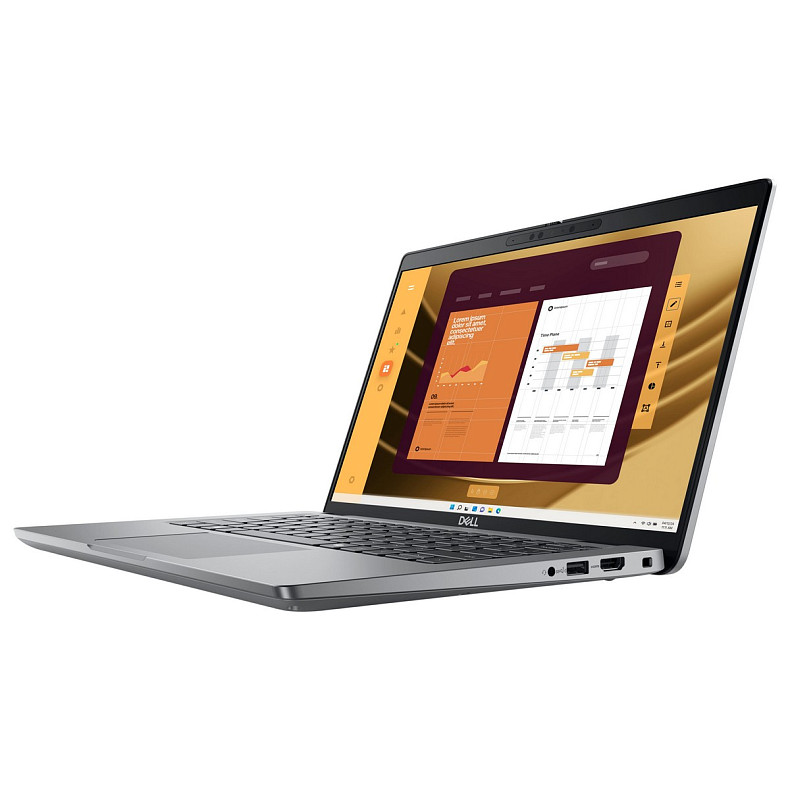 Ноутбук Dell Latitude 5450 14" FHD IPS AG, Intel U7 165U, 32GB, F512GB, UMA, Lin, серый