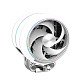 Кулер Zalman ZET5, ARGB LGA 1851, 1700, 1200, 115x, AM5, AM4, 4pin PWM, 3pin+5VARGB white