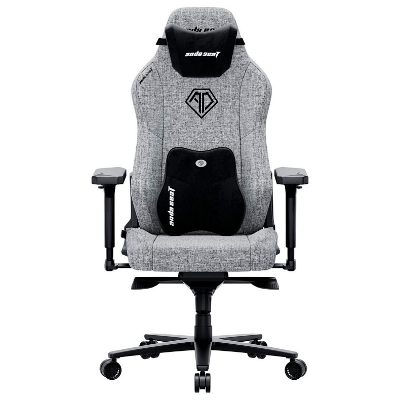 Крісло для геймерів Anda Seat Phantom 3 XL Gray Fabric (AD18XL-52-G-F-G01)