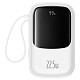 Универсальная мобильная батарея Baseus Qpow Pro+ 20000mAh 22,5W, 1xLightning, 1xUSB-A, 1xType-C, with built-in USB-C Cable White