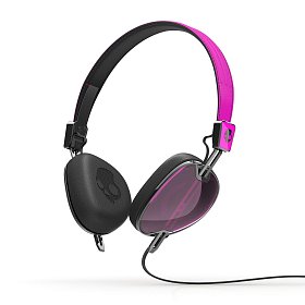 Навушники SKULLCANDY NAVIGATOR ON-EAR W/MIC 3 HOT PINK/BLACK (S5AVFM-313)