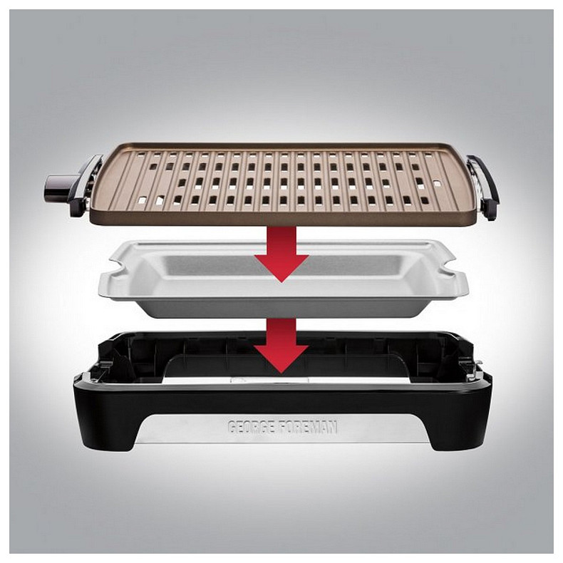 Гриль George Foreman 25850-56 Smokeless BBQ Grill