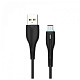 Кабель SkyDolphin S48V USB - microUSB 1м, Black (USB-000426)