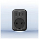 Зарядное устройство Ugreen CD314 30W Outlet Extender (2хUSB-A+USB-C) Black (90613)