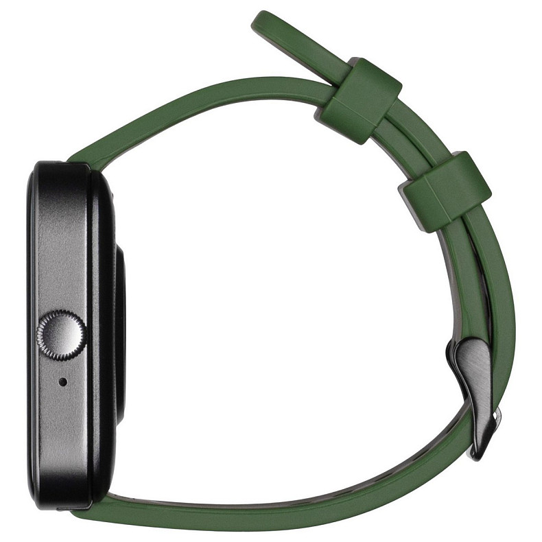 Смарт-часы 2E Alpha SQ Music Edition 46mm Black-Green (2E-CWW40BKGN)