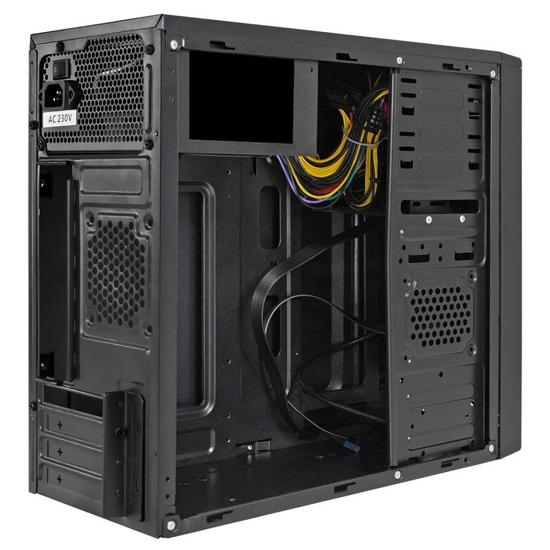 Корпус Casecom GN-1714 450W-120mm USB 3.0 mATX, Black