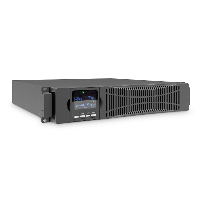 ИБП DIGITUS OnLine, 2000VA/2000W, LCD, 8xC13, RJ45, RS232, USB, Rack/Tower