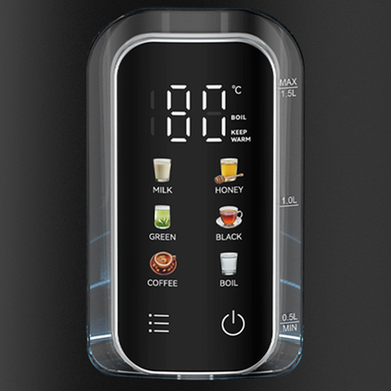 Електрочайник QUIN KTL-303 Black