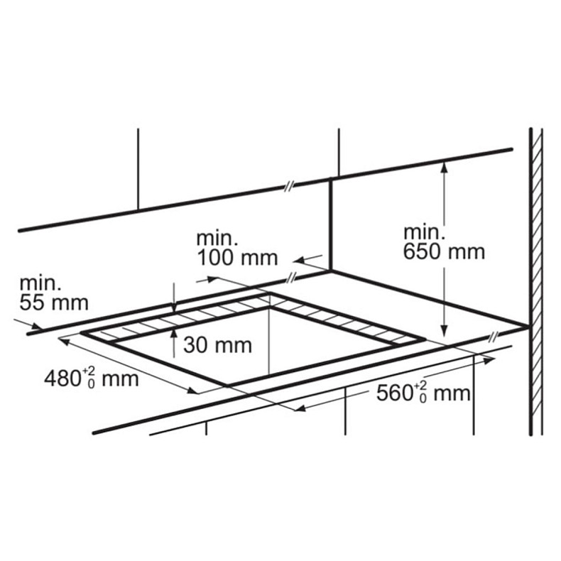 Варочная поверхность газовая ZANUSSI ZGH65414XS