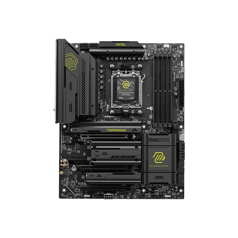Материнская плата MSI MAG X870E TOMAHAWK WIFI sAM5 X870E 4xDDR5 M.2 HDMI Wi-Fi BT ATX