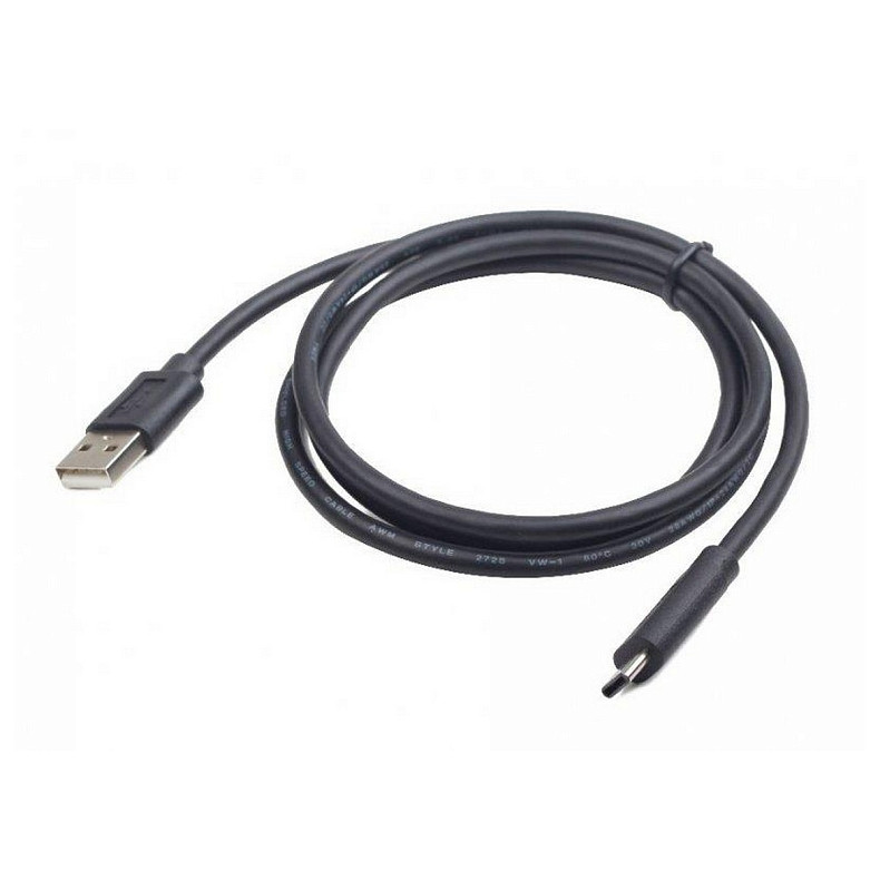 Кабель Cablexpert (CCP-USB2-AMCM-6) USB 2.0 type A - USB type C, 1.8м, преміум