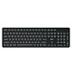 Клавиатура мембранная 2E KS260 106key, WL, EN/UK/RU, черный