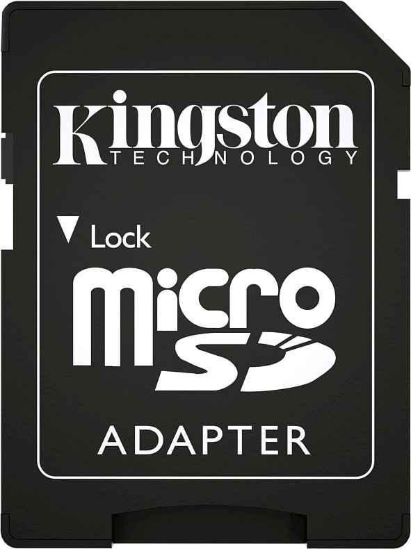 Карта памяти Kingston 128GB microSDXC C10 UHS-I U3 A2 R170/W90MB/s + SD адаптер (SDCG3/128GB)