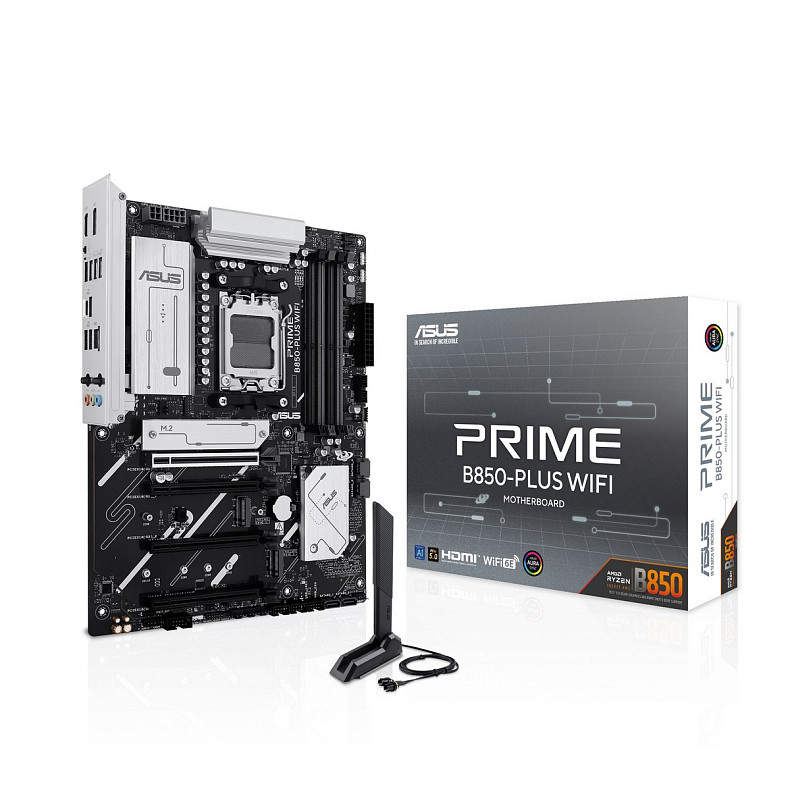 Материнська плата Asus Prime B850-Plus WiFi з роз'ємом AM5