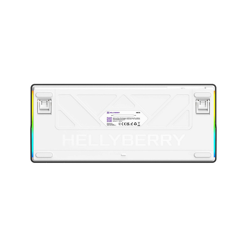 Клавиатура Hator Hellyberry HK75 White/Violet
