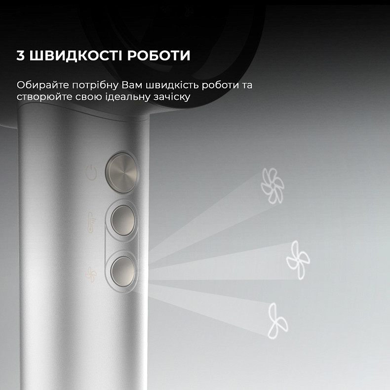 Фен CECOTEC IoniCare RockStar Nano IonTech Aluminum