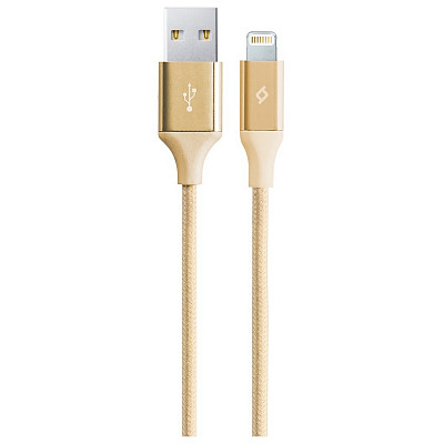 Кабель Ttec (2DK16A) USB - Lightning, AlumiCable, 1.2м, Gold
