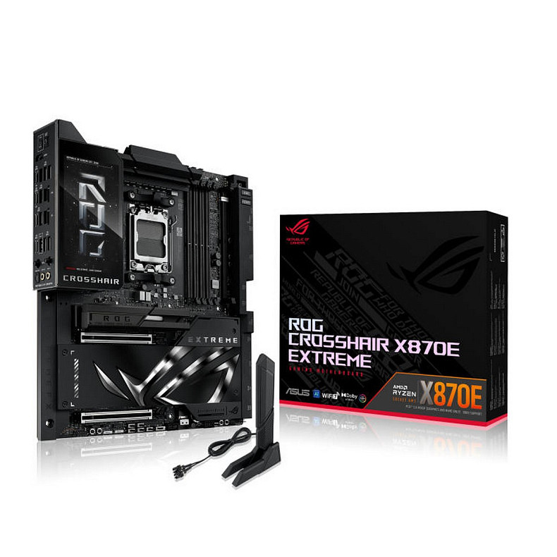 Материнcька плата ASUS ROG CROSSHAIR X870E EXTREME sAM5 X870E 4xDDR5 M.2 USB Type-C HDMI Wi-Fi BT EA