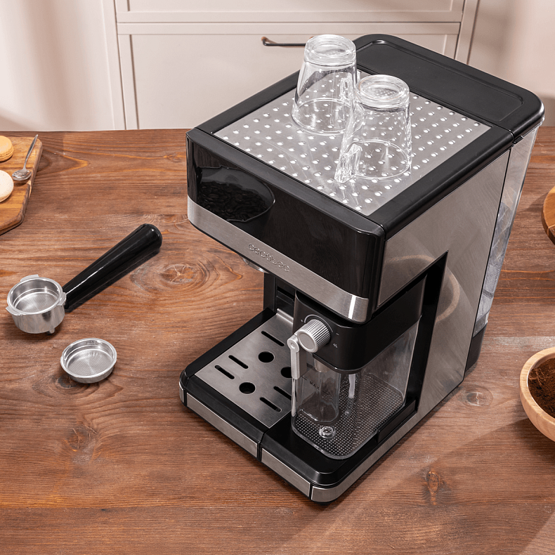 Кофеварка рожковая CECOTEC Power Espresso 20 Touch & Cream