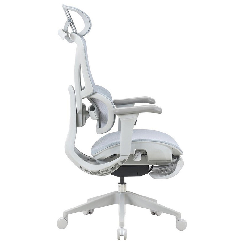 Крісло офісне OfficePro Elite OC950GLB Gray/Light Blue