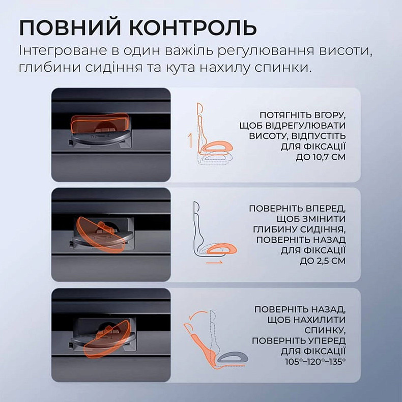 Крісло офісне з підставкою для ніг Sihoo DORO C300 Pro Mesh Black