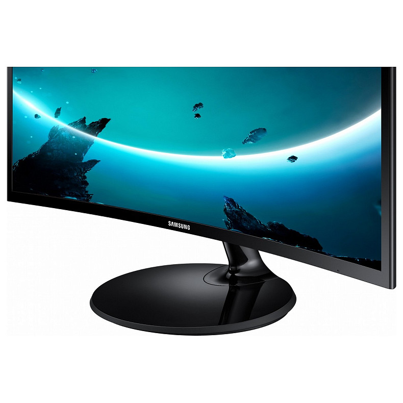 Монитор Samsung 24" LS24C360 (LS24C360EAIXCI) Curved VA Black