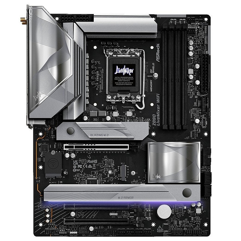 Материнская плата ASRock Z890 LiveMixer WiFi Socket 1851