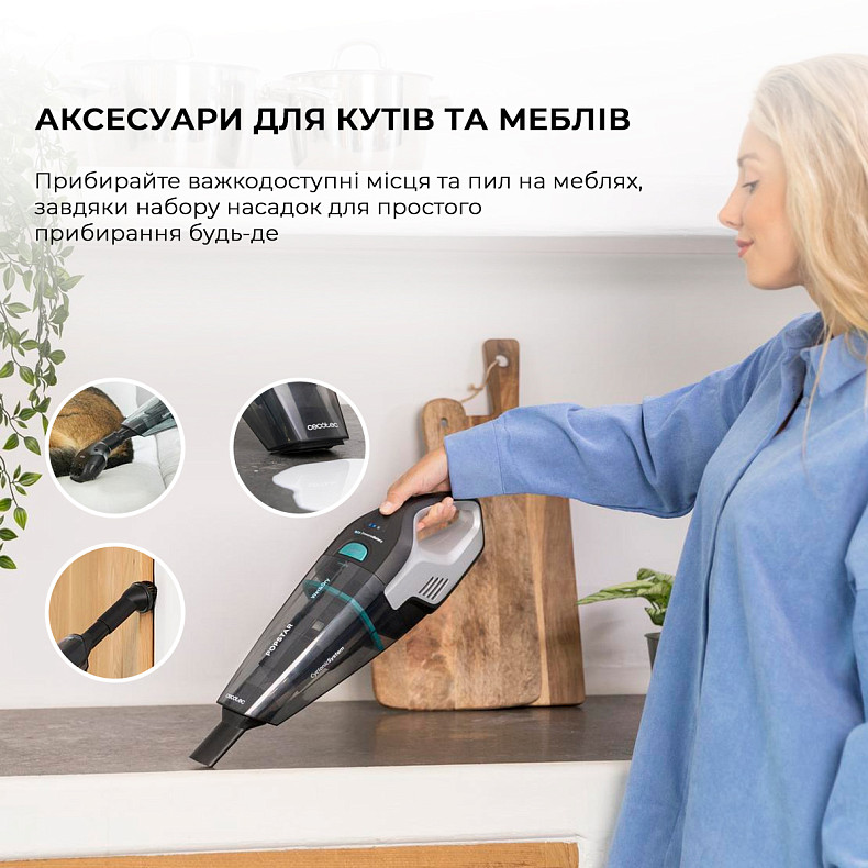 Пилосос Cecotec Conga PopStar Micro 18,5V Animal Hand