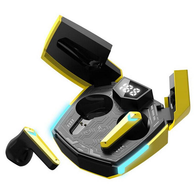 Bluetooth-гарнітура Canyon Doublebee GTWS-2 Gaming Yellow (CND-GTWS2Y)