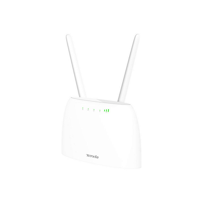 Маршрутизатор TENDA 4G06C N300, 4G/LTE, 1xFE LAN, 1xFE LAN/WAN, 1xRJ11, Cлот для SIM-карти