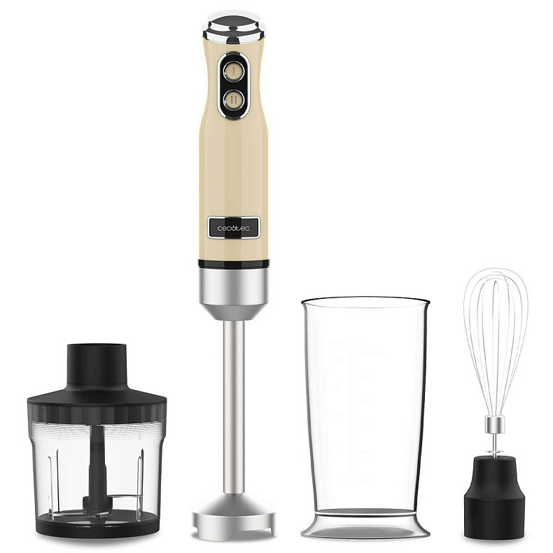 Блендер CECOTEC Power Retro 1200MAX Cream&Crush Yellow