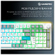 Клавиатура GamePro Asgard Drakkar Keychron Super Red Switch White (MK305WH)