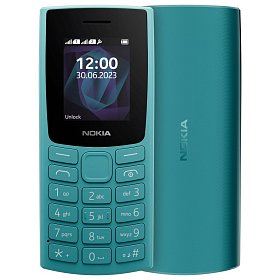 Мобильный телефон Nokia 105 SS 2023 Cyan