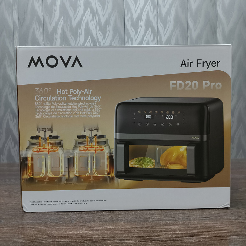 Мультипечь MOVA AeroChef FD20 Pro Black - Уценка