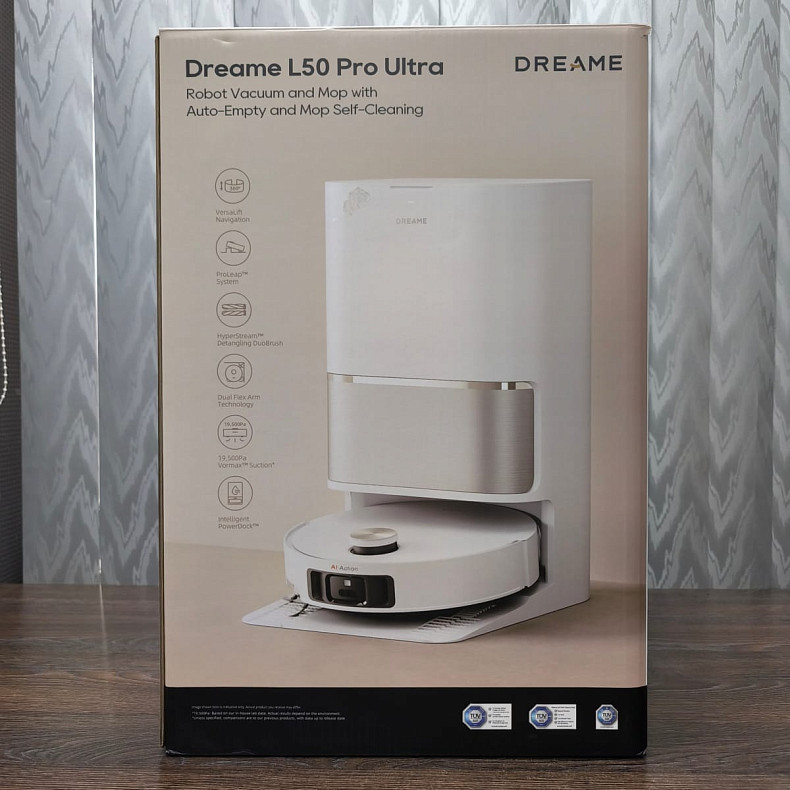 Робот-пылесос моющий Dreame L50 Pro Ultra  -  Уценка