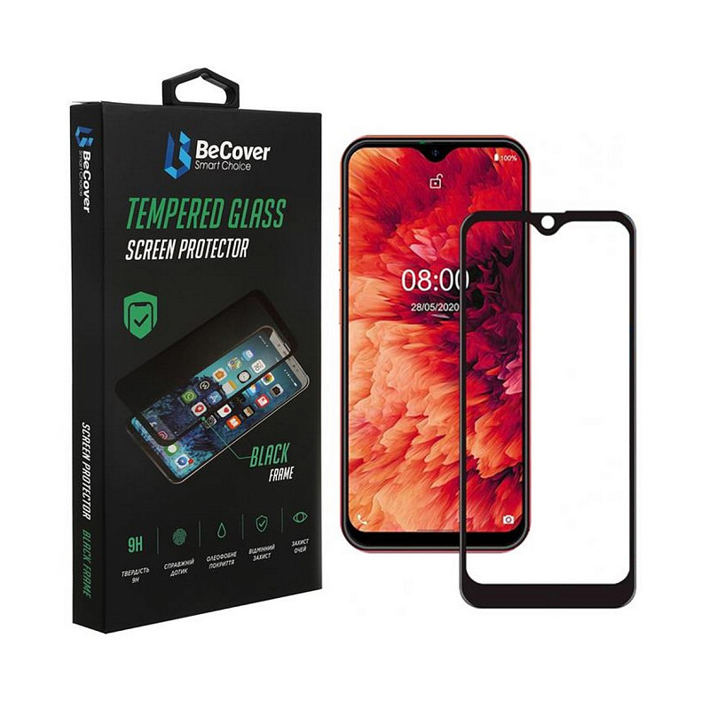 Захисне скло BeCover для Ulefone Armor Note 8/ Note8P Black (707317)