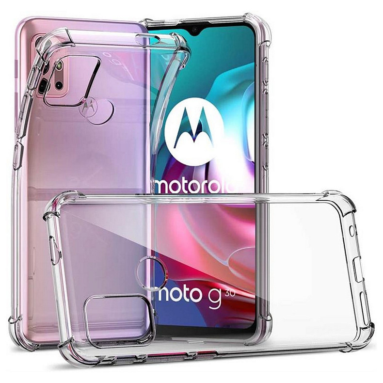 Чохол-накладка BeCover Anti-Shock для Motorola Moto G10/G30 Clear (706675)