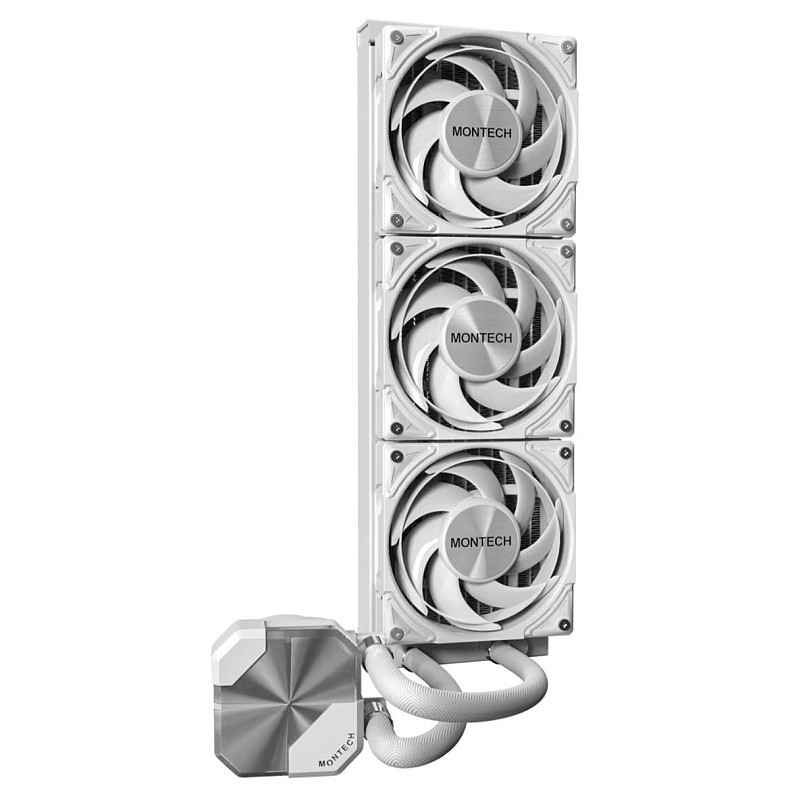 Система жидкостного охлаждения Montech HYPERFLOW SILENT360 White