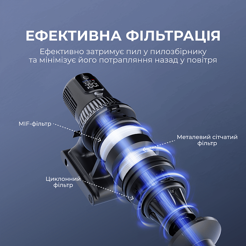 Беспроводной пылесос Jimmy JV10 Pro Aqua