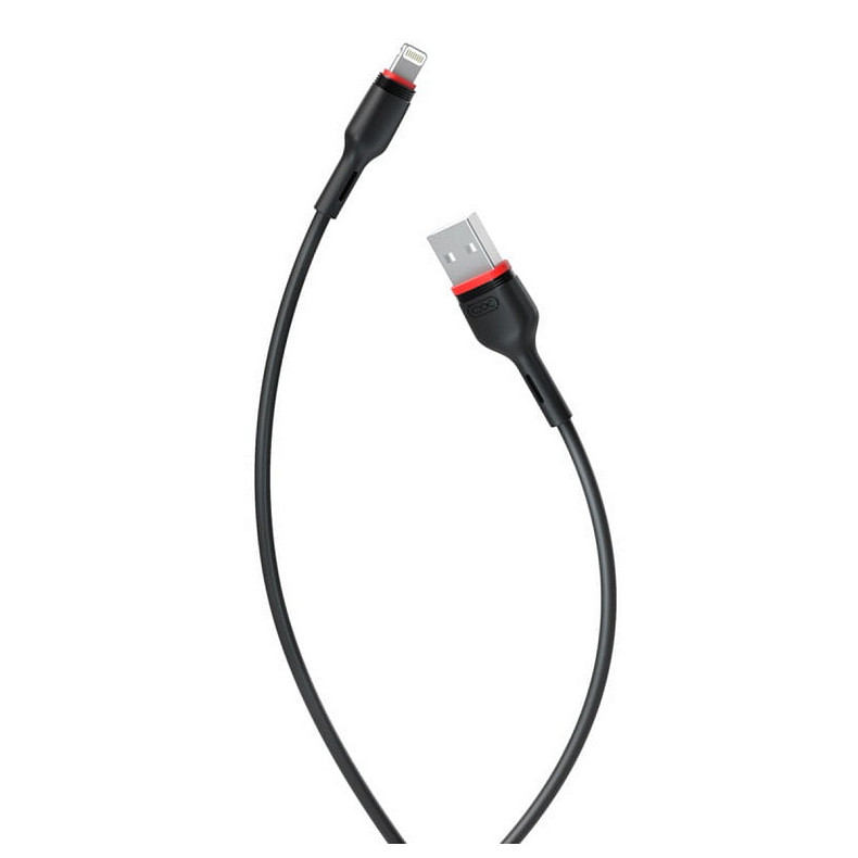 Кабель XO NB-P171 USB - Lightning, (M/M), 2.4A 1 м Black (6920680873647)