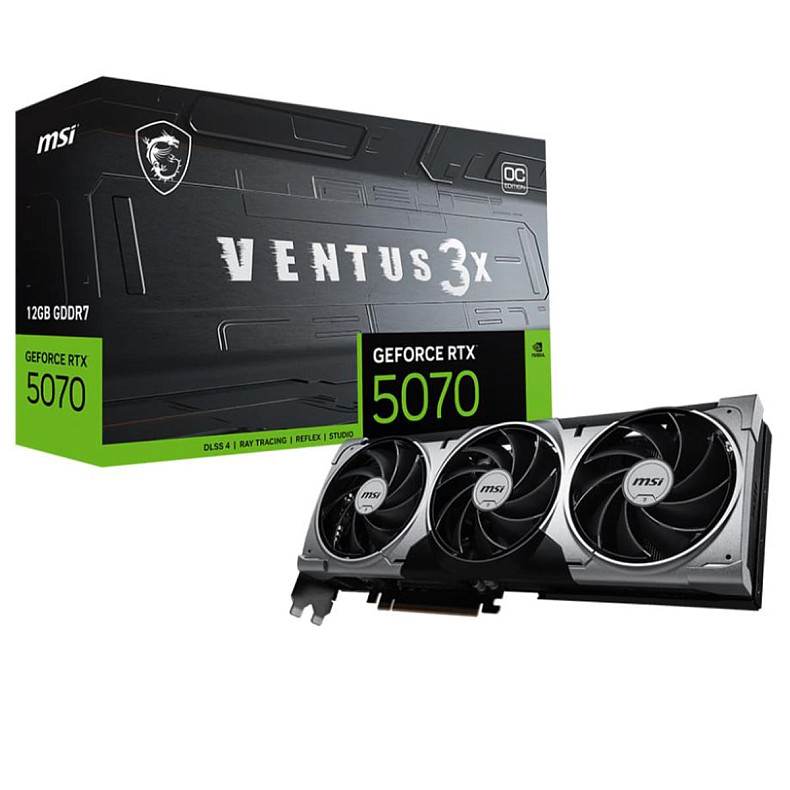 Видеокарта MSI RTX5070 12GB GDDR7 5070 12G VENTUS 3X OC