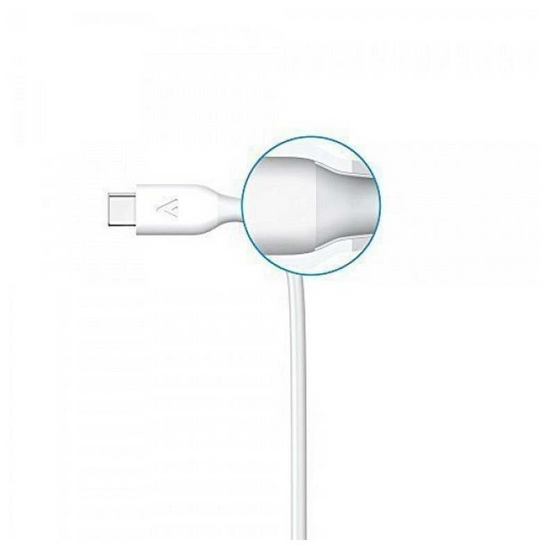 Кабель ANKER Powerline USB-C to USB-A 3.0 - 0.9м V3 (White)