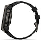 Спортивные часы GARMIN Fenix 8 51mm Sapphire Solar Carbon Gray DLC Titanium with Black Silicone Band