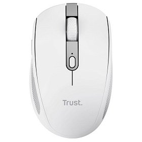 Мышь Trust OZZA compact, BT/WL/USB-A, белый