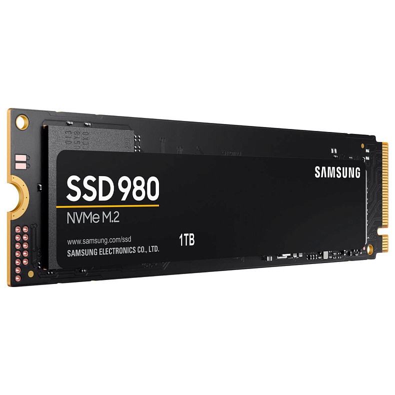 SSD диск Samsung 980 1ТB M.2 2280 PCIe 3.0 x4 NVMe V-NAND MLC (MZ-V8V1T0BW)