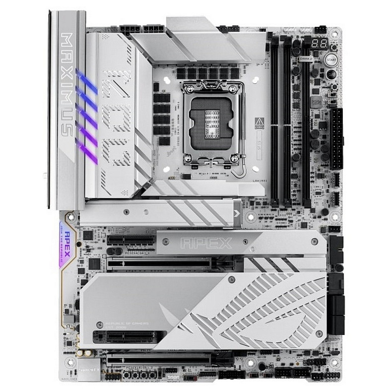 Материнcька плата ASUS ROG MAXIMUS Z890 APEX s1851 Z890 2xDDR5 M.2 Thunderbolt DP Wi-Fi BT ATX
